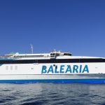 El “Cecilia Payne” de Baleària nuevamente entre Alcúdia y Ciutadella