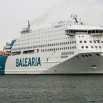 El Cruise Ferry “Rusadir” de Baleària rumbo Málaga
