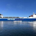 El «Finnkraft» rumbo Las Palmas para Fred.Olsen Cargo Express