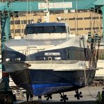 Varadas para el «Aires» e «Ibiza Jet» de Formentera Lines en Varadero Ibiza