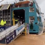 El Nixe de Baleària rumbo Palma a recoger efectivos de la UME para Ibiza