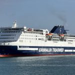 Tras finalizar su varada el «Granada» turno para el «Barcelona» de Grimaldi Trasmed