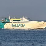 El «Ramon Llull» de Baleària releva al «Jaume III» entre Alcúdia y Ciutadella