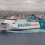 El ferry «Bahama» de Baleària Canarias nuevamente en la ruta Capitalina