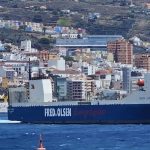 Primer aniversario de operativa Canaria para el «Bahía Cargo» de Fred. Olsen Cargo Express