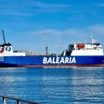 El Ro Ro «Hatay» de Baleària rumbo Ceuta