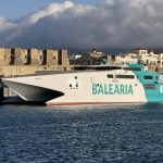 Pruebas de atraque para el “Jaume III” de Baleària tanto en Tarifa como en Tánger Ville
