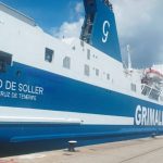 El «Sóller» de Grimaldi Trasmed saldrá en breve de Campamento para re incorporarse al mercado Balear