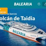 El «Volcán de Taidia» se incorpora a la flota de Baleària Canarias