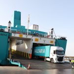 Baleària transporta más de 8,3 millones de metros lineales de mercancías y reduce un 12% las emisiones por unidad de carga