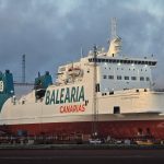 El Ro Pax «Al Andalus Express» de Baleària Canarias al Palma-Ibiza