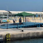 Instalada la rampa auxiliar del Puerto de La Savina