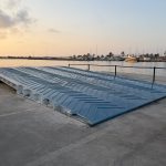Instalada la rampa auxiliar del Puerto de La Savina