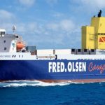Fred. Olsen Express supera un millón de toneladas de mercancías transportadas en dos años en su servicio de carga